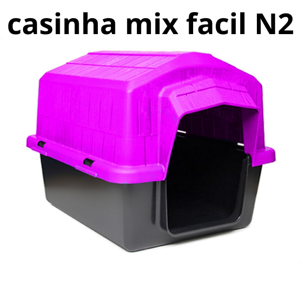 casinha pet rosa